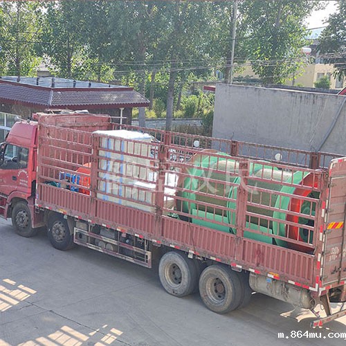 双筒1.6米矿用提升绞车发货！