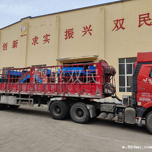 单筒2.5米矿井提升机发货！