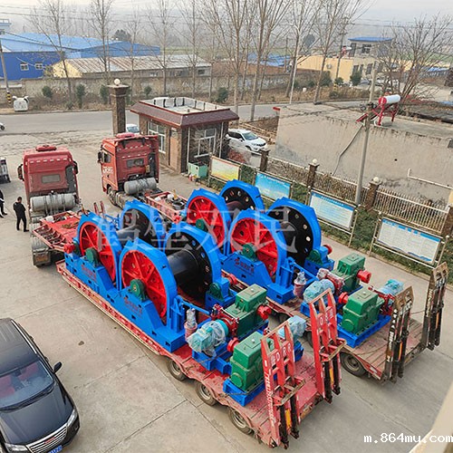 25吨凿井绞车制作&发货！