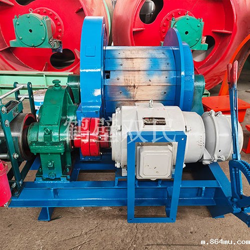 凿井绞车厂家生产的JT-0.8×0.6P矿用提升绞车发货！