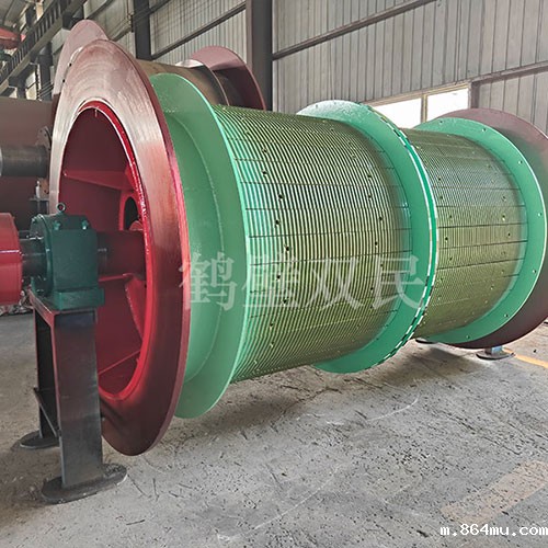 客户订购2套双筒2JTP-1.6×1.2P矿用提升绞车